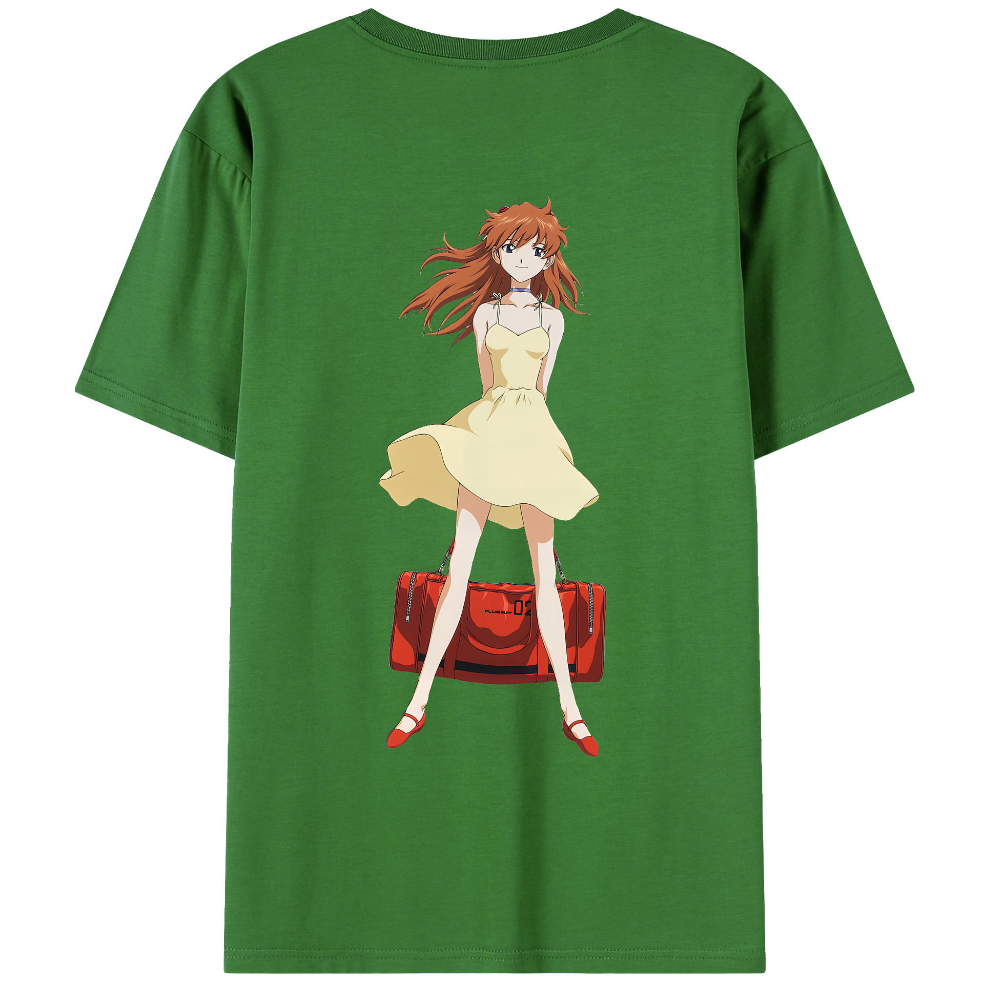 （画像用） EVA 新世紀エヴァンゲリオン レディース半袖Tシャツ(バックプリント)